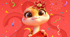 辞别金龙迎灵蛇，新年气象新盎然。华清电子祝您新春快乐！