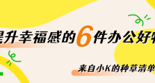 提升幸福感的5件办公好物